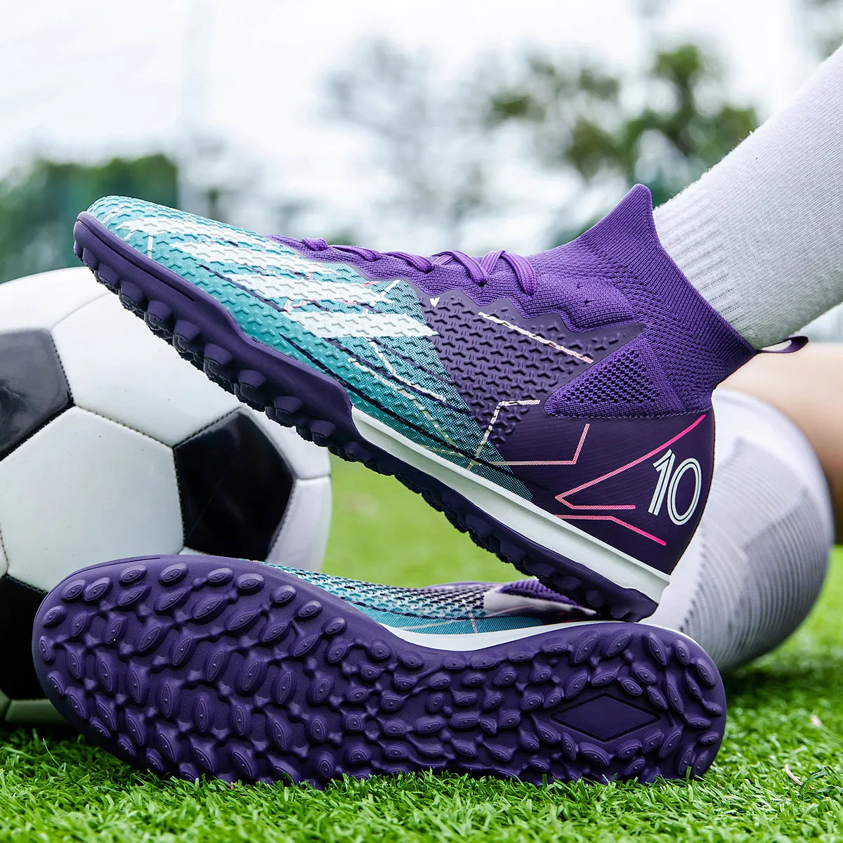 Adidas Fusion football boots – Purple & Teal Football Boots for Game Changers