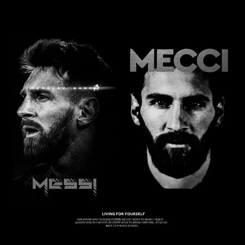 "Eyes on Greatness" – Messi Graphic T-Shirt
