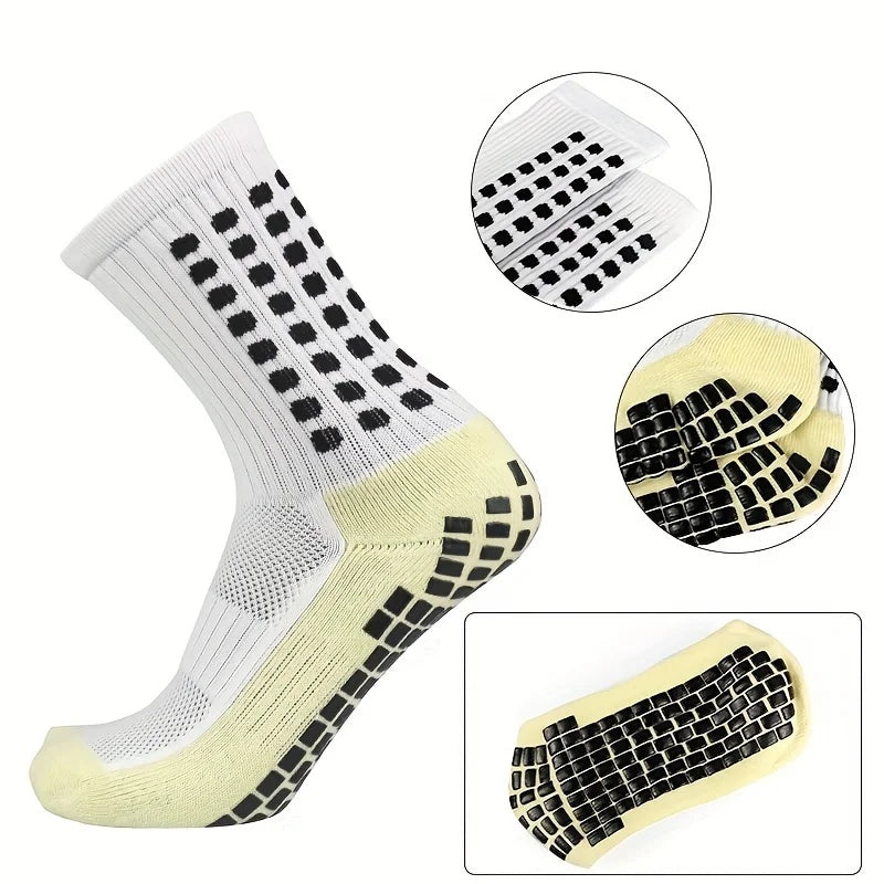 Pro Grip Football Socks – Anti-Slip Training Performance