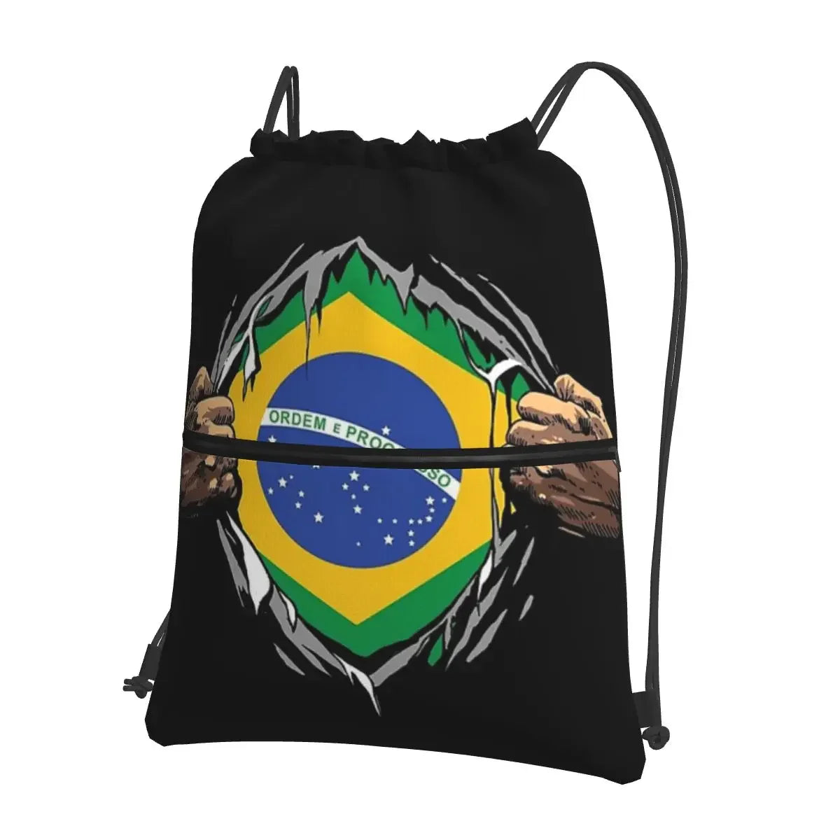 1. Brazil Football Backpack – Official Fan Gear