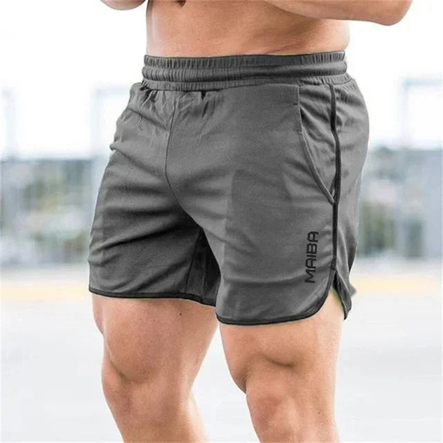 2. Men’s Training Shorts – Black, Minimalist, High-Performance Fit