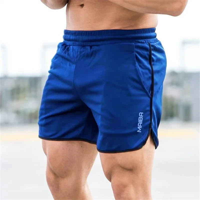 2. Men’s Training Shorts – Black, Minimalist, High-Performance Fit