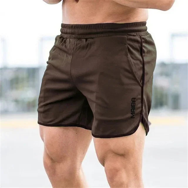 2. Men’s Training Shorts – Black, Minimalist, High-Performance Fit