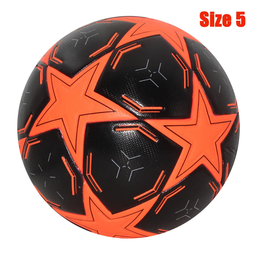 Champions League Style football Ball – Star Design | Size 5