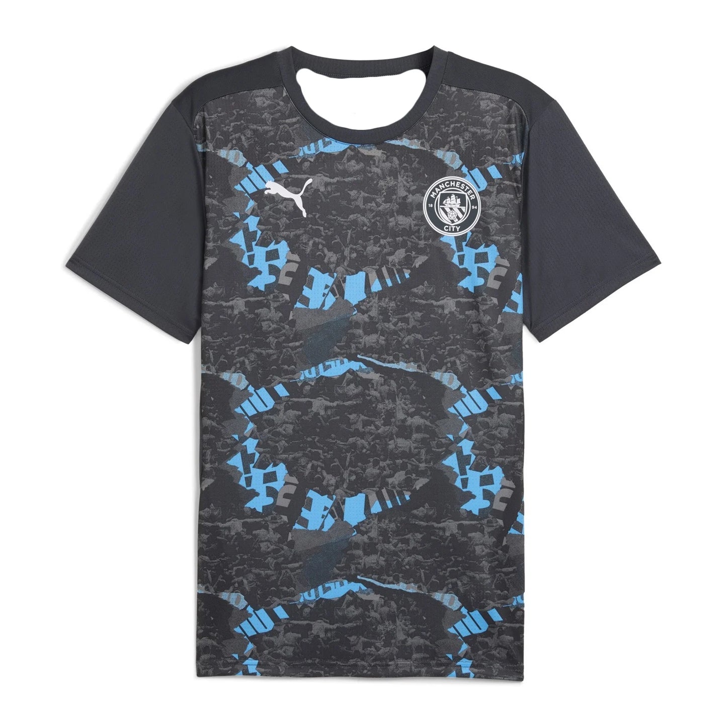 Manchester City Official Training Jersey – Black Camo Design