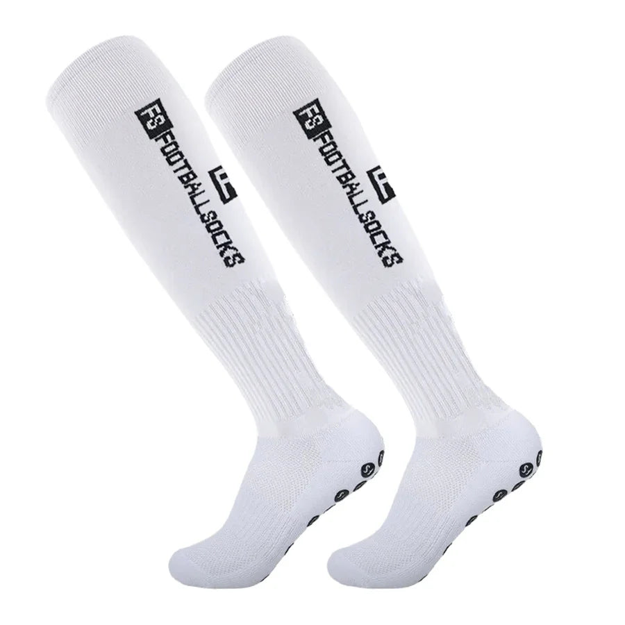 Long Football Grip Socks – Anti-Slip Knee-High Performance