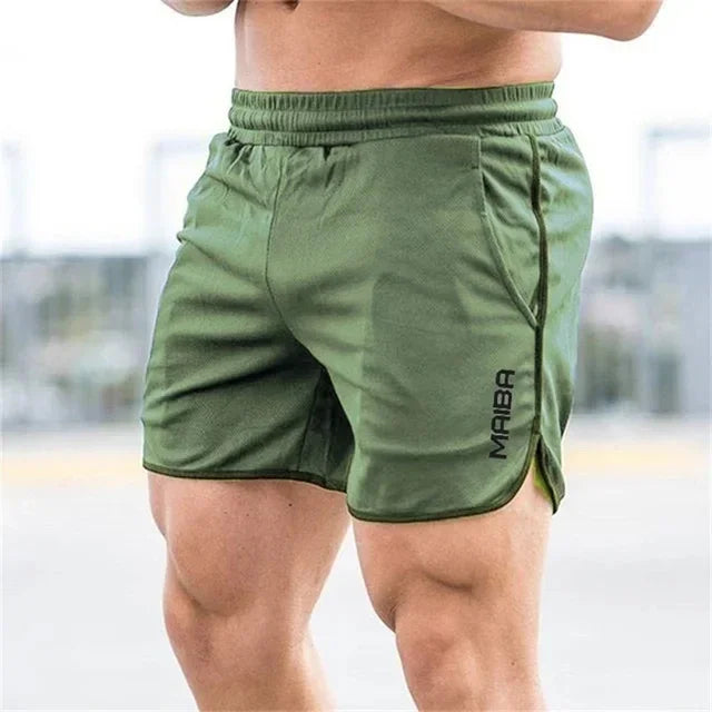 2. Men’s Training Shorts – Black, Minimalist, High-Performance Fit