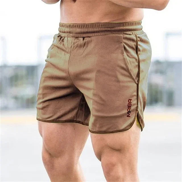 2. Men’s Training Shorts – Black, Minimalist, High-Performance Fit