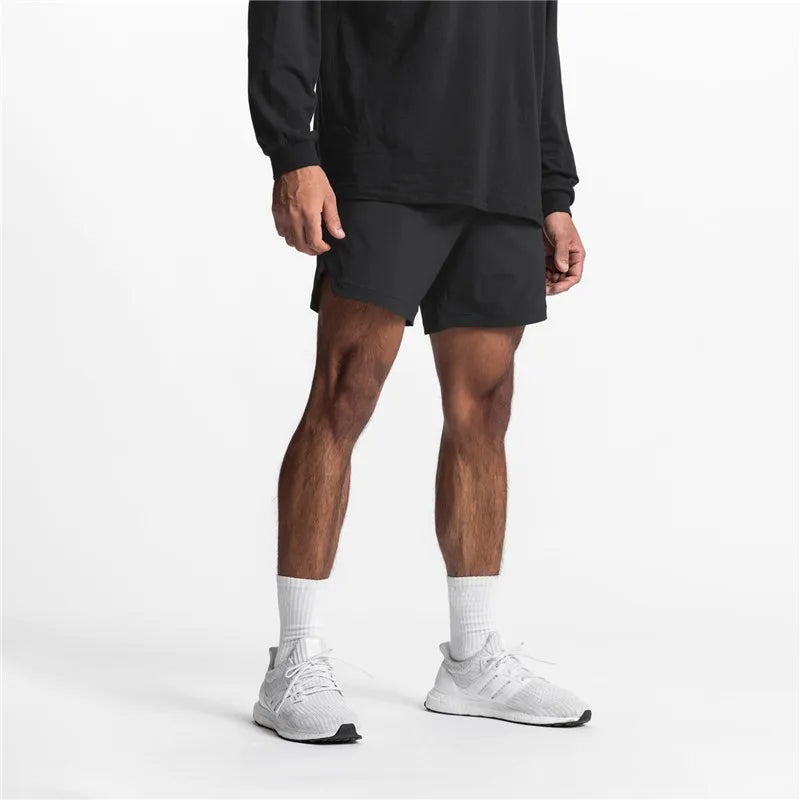 Men’s Gym Shorts with Back Pocket – Sleek & Functional