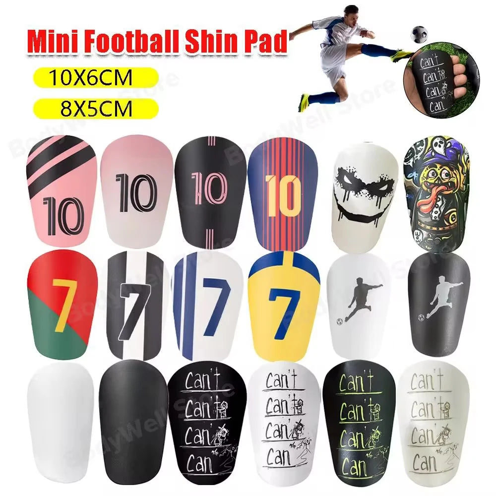 Mini Football Shin Pads – Lightweight & Stylish Leg Guards (Multiple Designs)