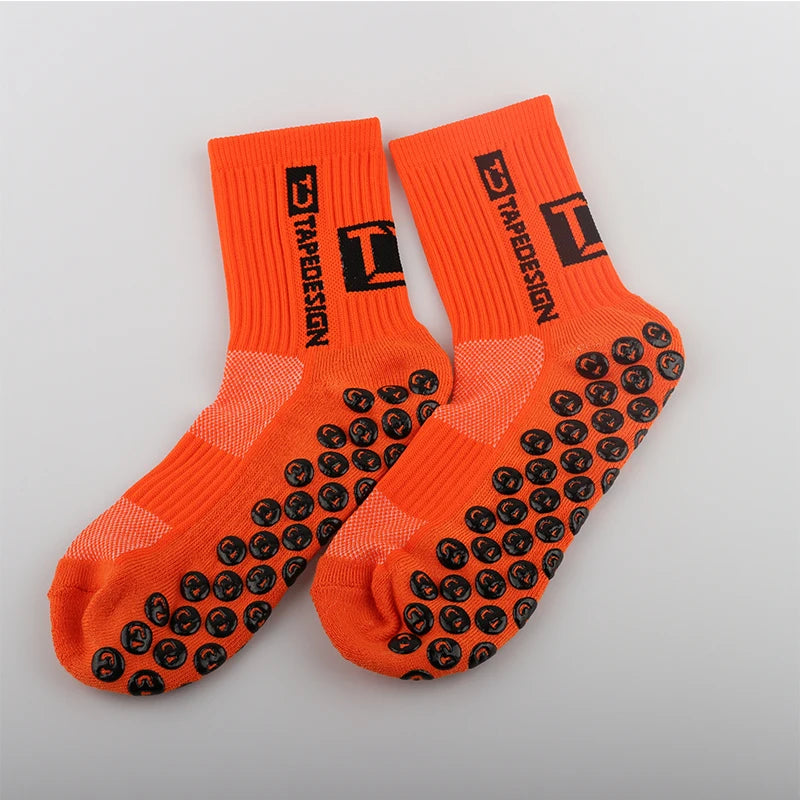 TAPE DESIGN Grip Socks – Anti-Slip Athletic Socks for Sports, Training & Performance