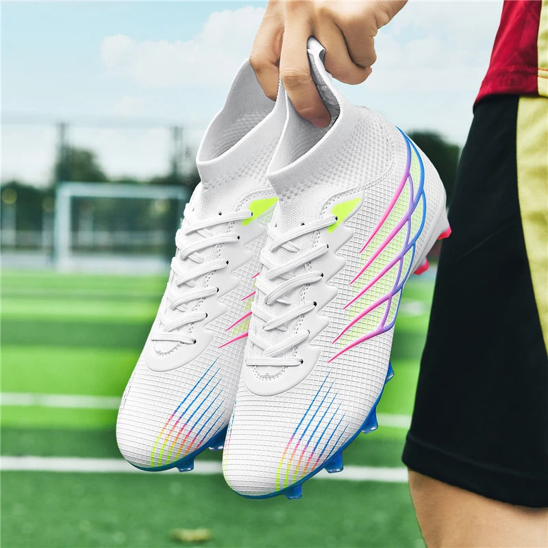 “Men’s Lightweight Professional Football Boots – Enhanced Grip & Comfort”