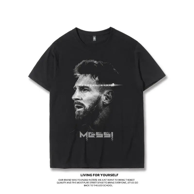 "Eyes on Greatness" – Messi Graphic T-Shirt