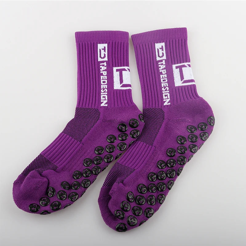 TAPE DESIGN Grip Socks – Anti-Slip Athletic Socks for Sports, Training & Performance