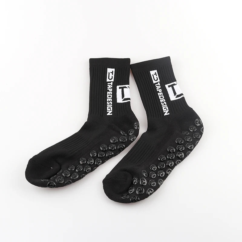 TAPE DESIGN Grip Socks – Anti-Slip Athletic Socks for Sports, Training & Performance