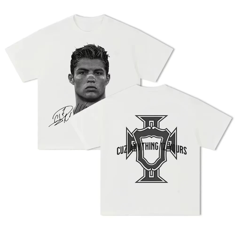 Cristiano Ronaldo Graphic T-Shirt – Limited Edition Streetwear