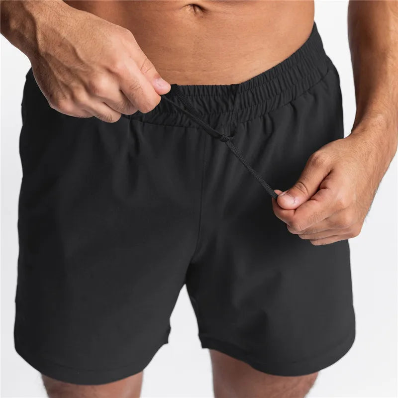Men’s Gym Shorts with Back Pocket – Sleek & Functional