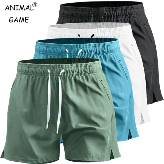 ANIMAL GAME Men’s Athletic Shorts – Lightweight, Quick-Dry, 4 Colors