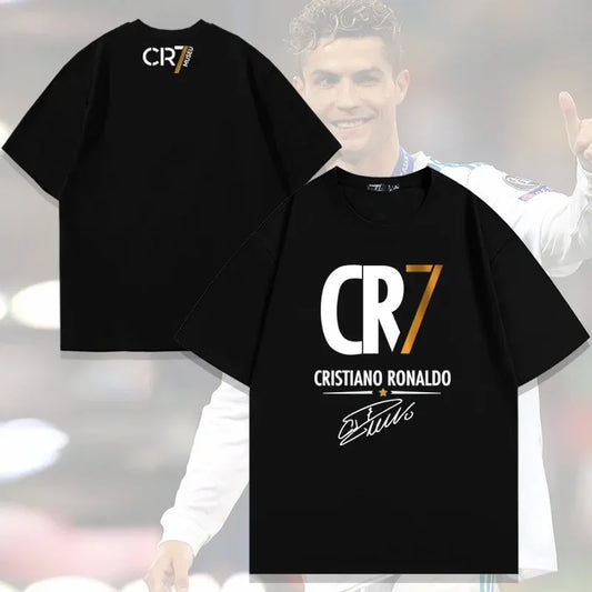 CR7 Signature T-Shirt – Black Edition
