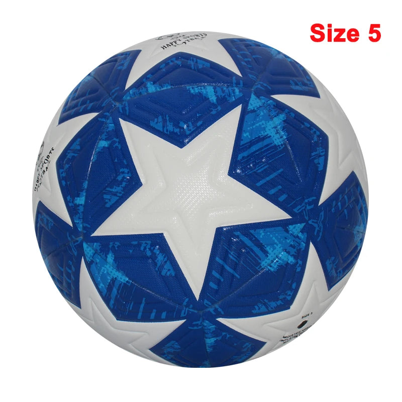 Champions League Style football Ball – Star Design | Size 5