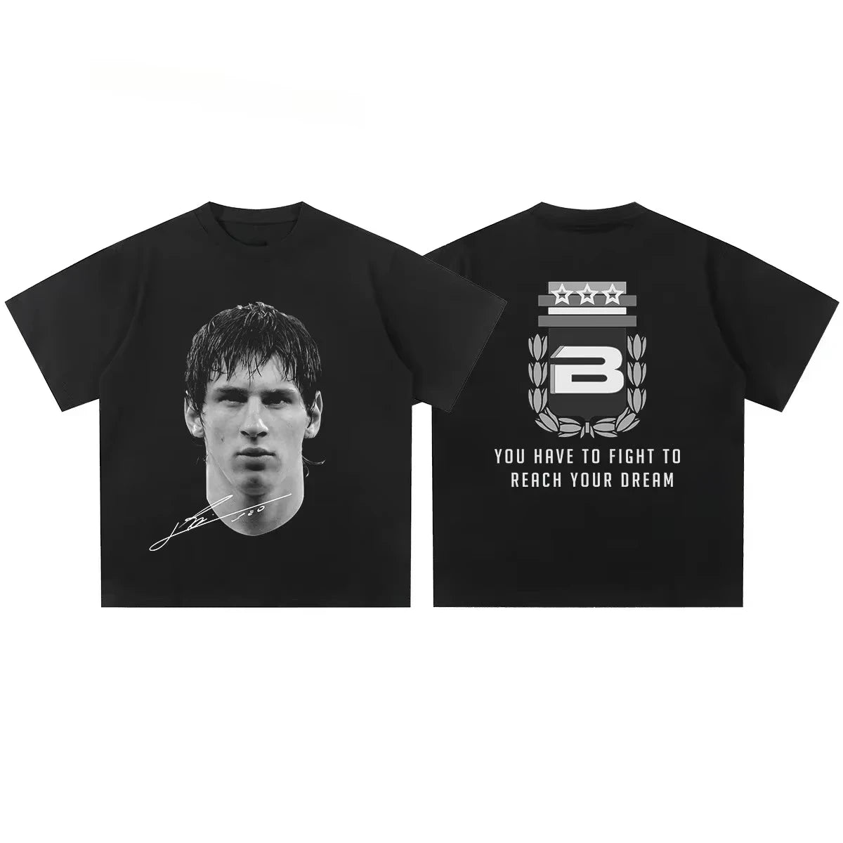 Cristiano Ronaldo Black T-Shirt – Classic