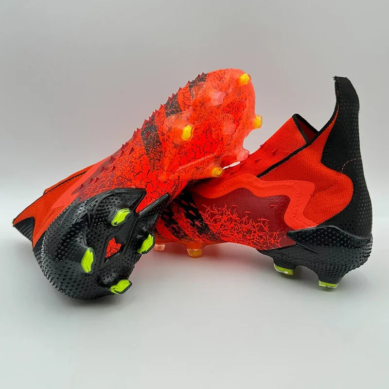 New Men Football Field Boots Professional Original Soccer Shoes Turf Match Comfortable Ankle Society High Quality Cleats Sneaker