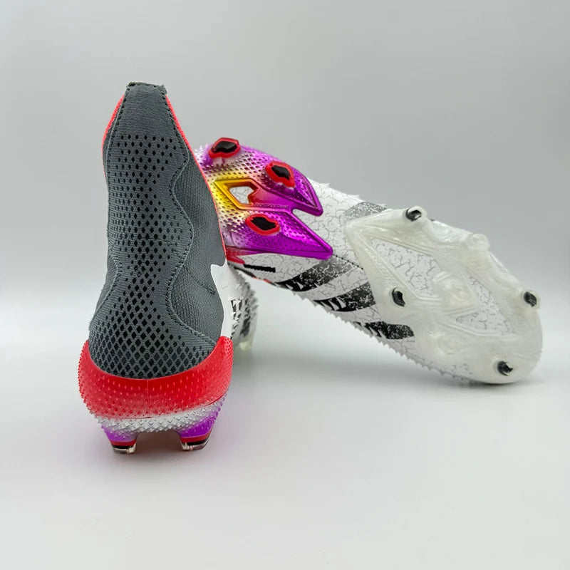 New Men Football Field Boots Professional Original Soccer Shoes Turf Match Comfortable Ankle Society High Quality Cleats Sneaker