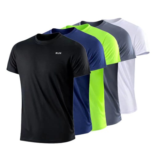 Men’s Quick Dry Athletic T-Shirt – Lightweight Moisture-Wicking Gym Top