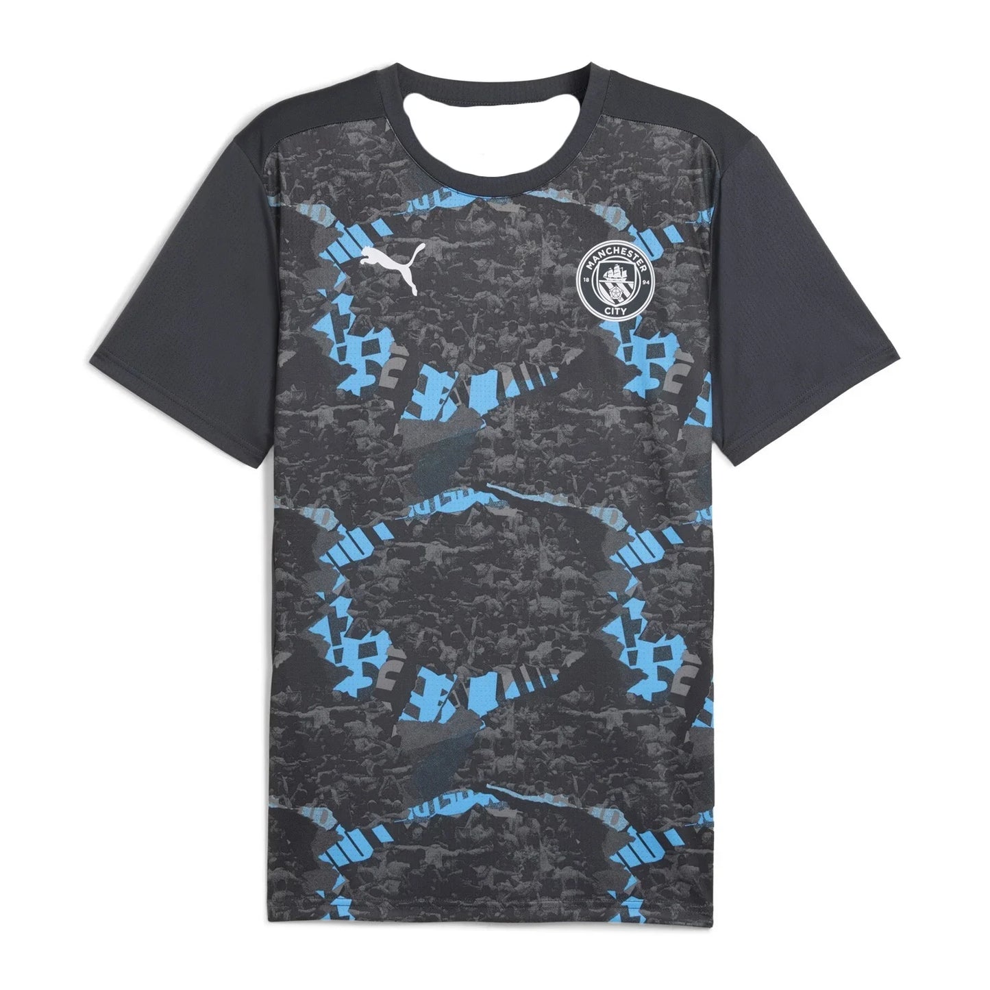 Manchester City Official Training Jersey – Black Camo Design