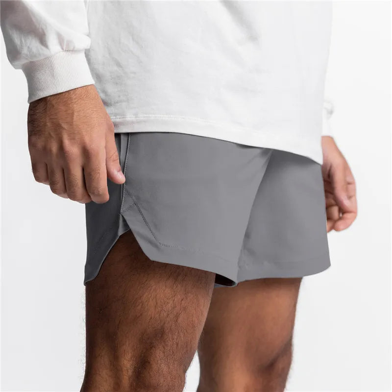 Men’s Gym Shorts with Back Pocket – Sleek & Functional