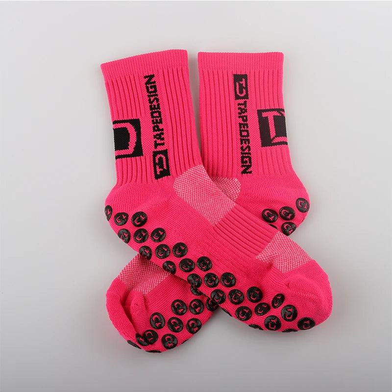 TAPE DESIGN Grip Socks – Anti-Slip Athletic Socks for Sports, Training & Performance