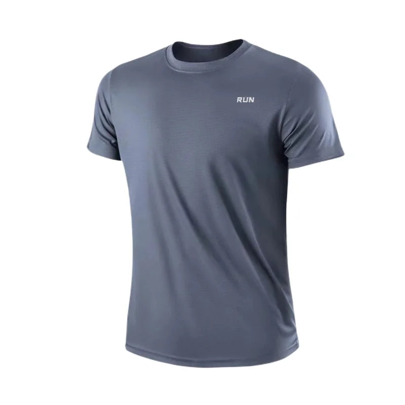 Men’s Quick Dry Athletic T-Shirt – Lightweight Moisture-Wicking Gym Top