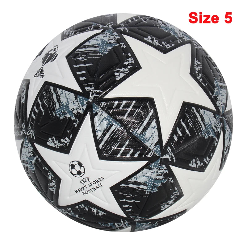 Champions League Style football Ball – Star Design | Size 5