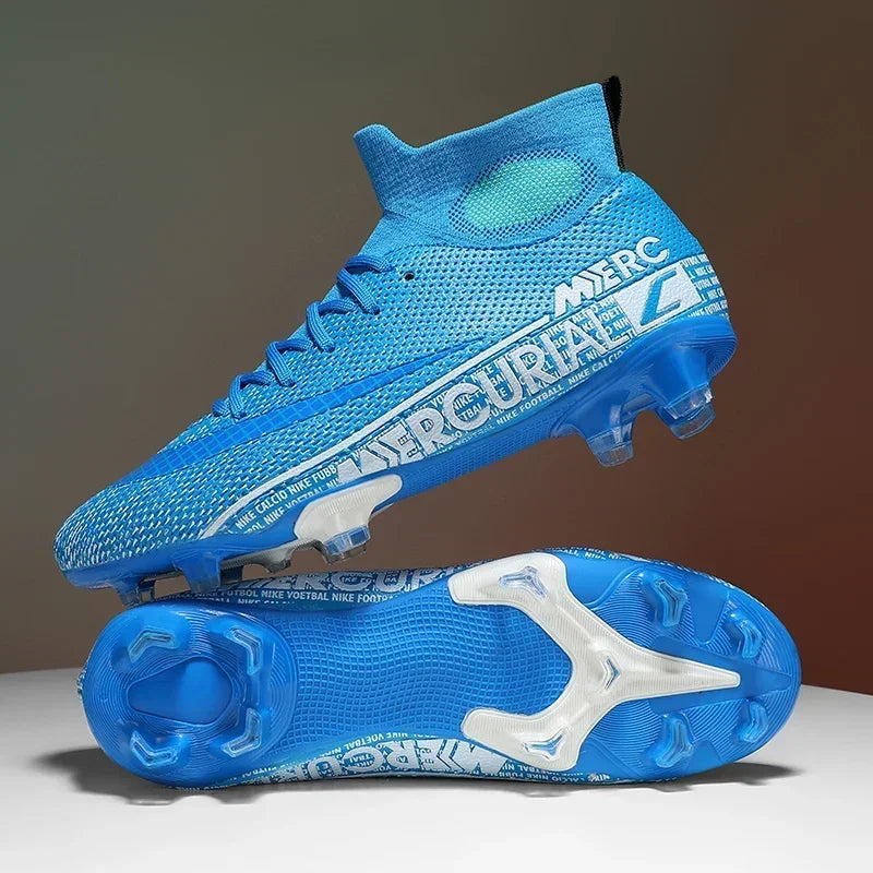 Nike Mercurial - Red High Cut Football boots for Firm Ground