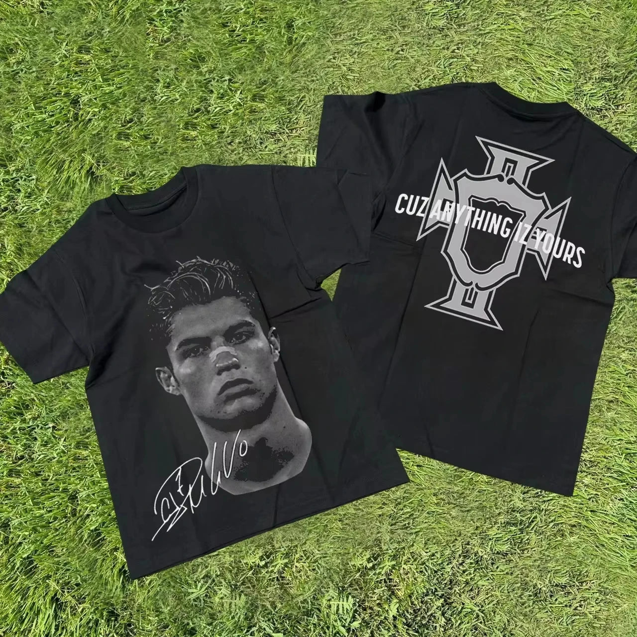 Cristiano Ronaldo Black T-Shirt – Classic