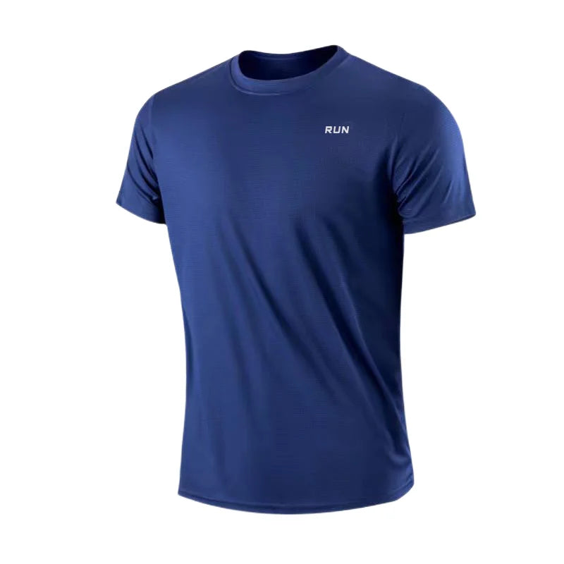 Men’s Quick Dry Athletic T-Shirt – Lightweight Moisture-Wicking Gym Top