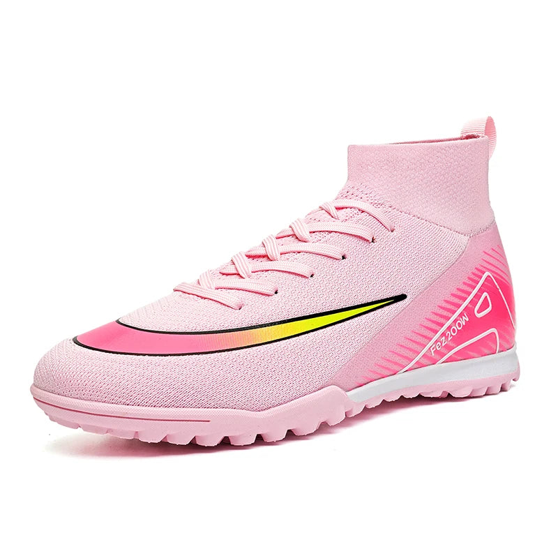 Men's Nike Mercurial football boots – Lightweight Pink Football Boots with Ankle Support for Firm Ground