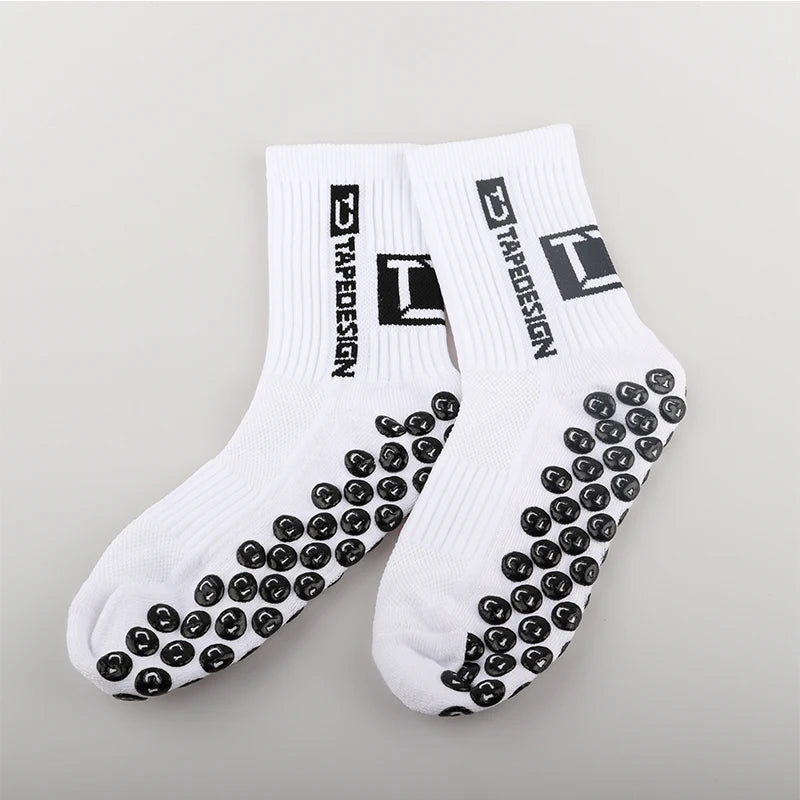 TAPE DESIGN Grip Socks – Anti-Slip Athletic Socks for Sports, Training & Performance
