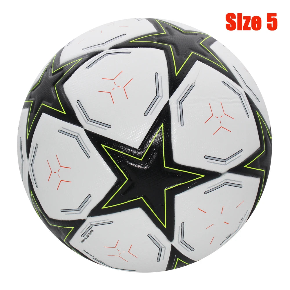 Champions League Style football Ball – Star Design | Size 5