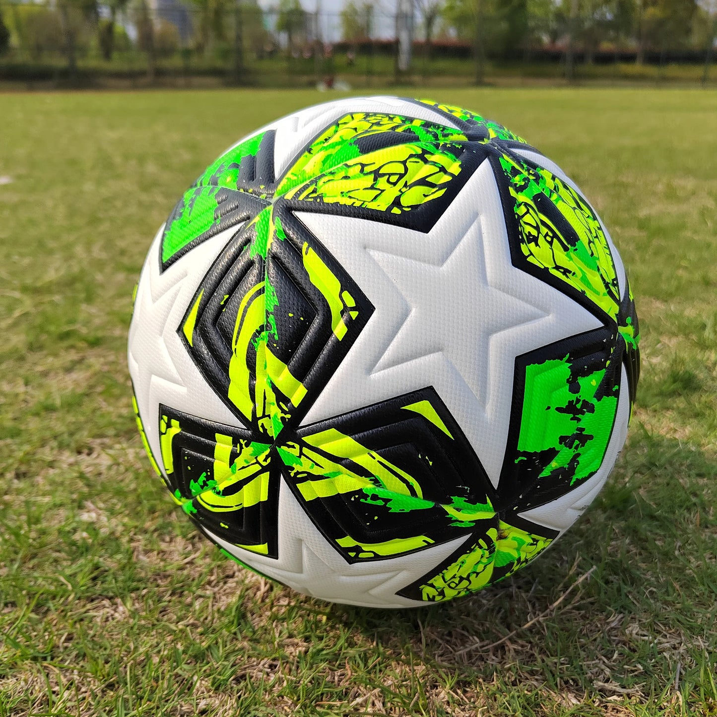 Champions League Style football Ball – Star Design | Size 5