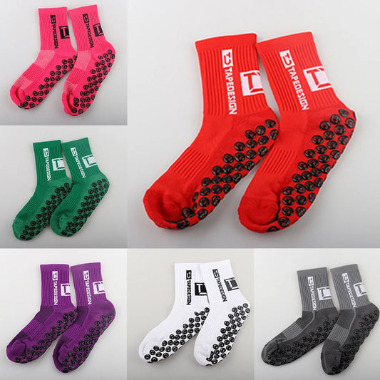 TAPE DESIGN Grip Socks – Anti-Slip Athletic Socks for Sports, Training & Performance