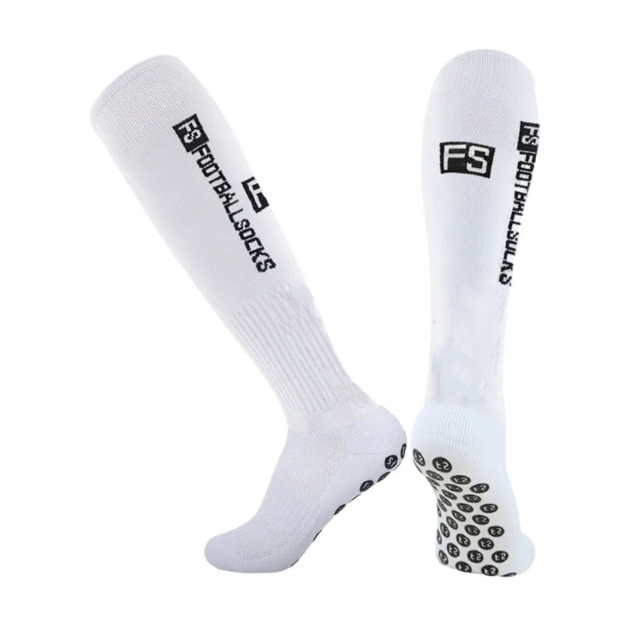Long Football Grip Socks – Anti-Slip Knee-High Performance
