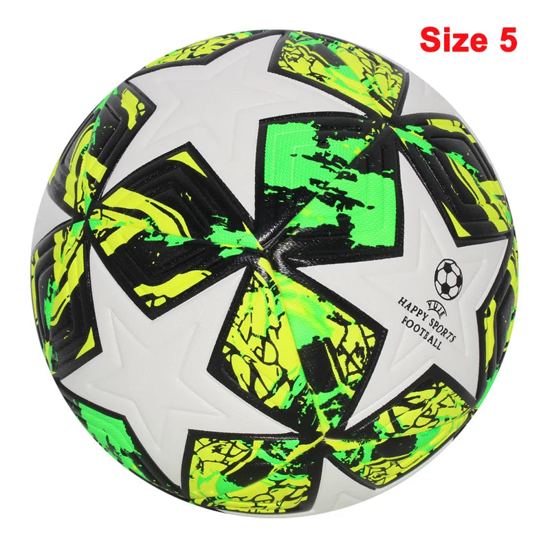 Champions League Style football Ball – Star Design | Size 5