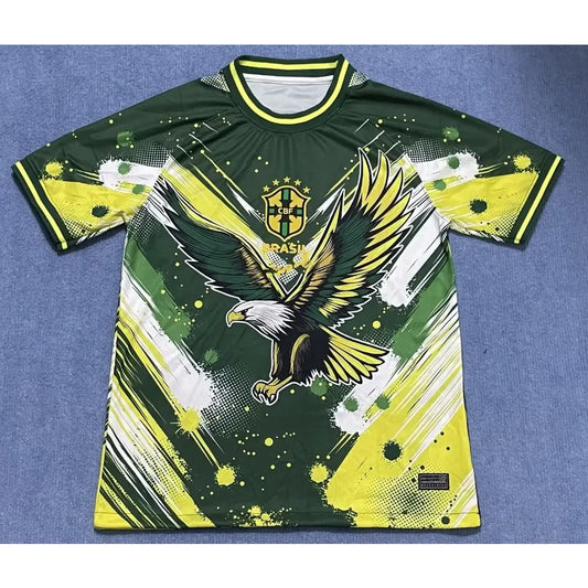 Brazil Jersey with Eagle Graphic – Limited Edition Fanwear