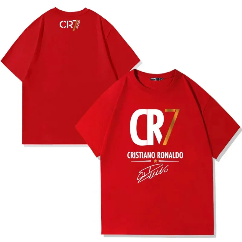CR7 Signature T-Shirt – Black Edition