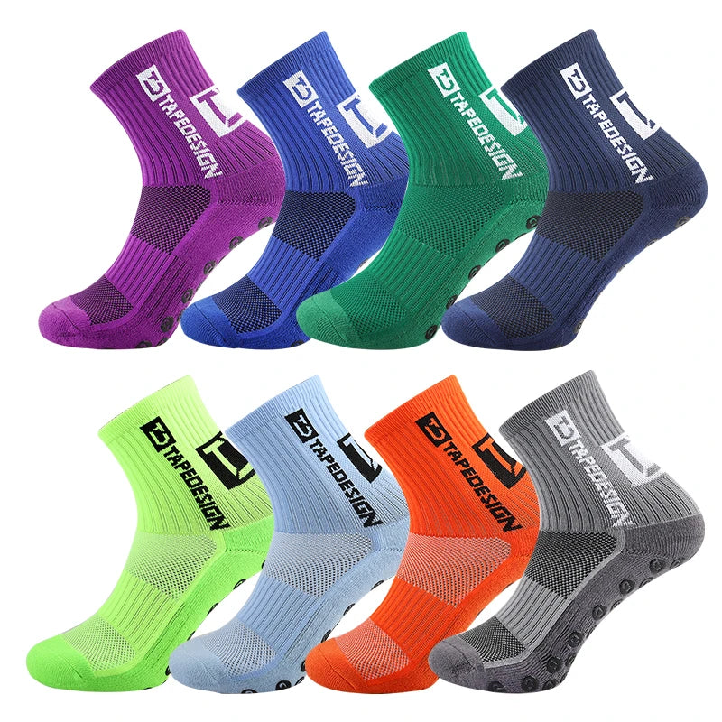 TAPE DESIGN Grip Socks – Anti-Slip Athletic Socks for Sports, Training & Performance