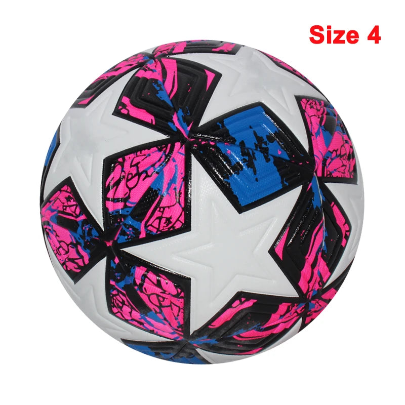 Champions League Style football Ball – Star Design | Size 5
