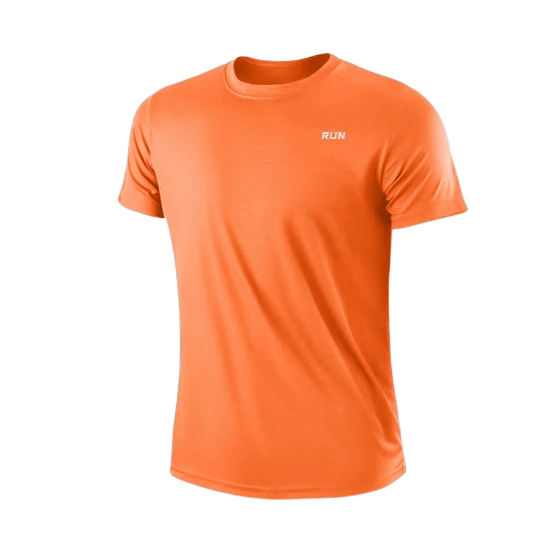 Men’s Quick Dry Athletic T-Shirt – Lightweight Moisture-Wicking Gym Top