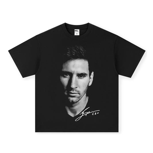 "Messi Black T-Shirt – Iconic Style"