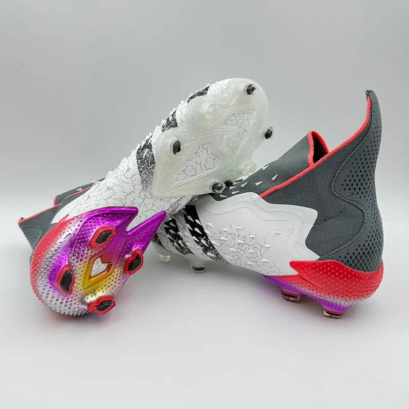 New Men Football Field Boots Professional Original Soccer Shoes Turf Match Comfortable Ankle Society High Quality Cleats Sneaker